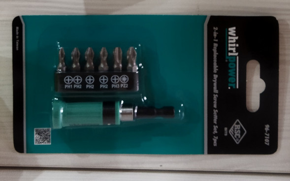 WP Набор бит c ограничителем SL, PH + держатель, 7 ед. (шт.)