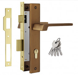 Замок врез. N106-85 К  (ст.медь)  "Нора-М"