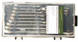 511125 Набор ключей комбинированных -12шт.(6-14,17,19,22) в пластик.короб.