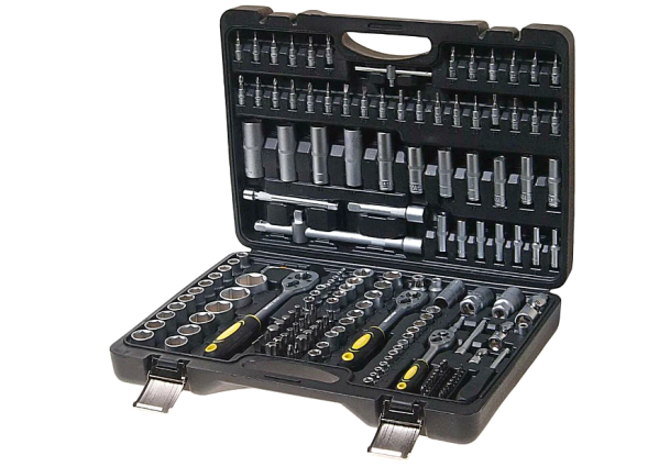 Набор инструмента ER-TK172 1/4&quot;&amp;1/2&quot;DR 6-гранный 172 предмета ТК ЭВРИКА