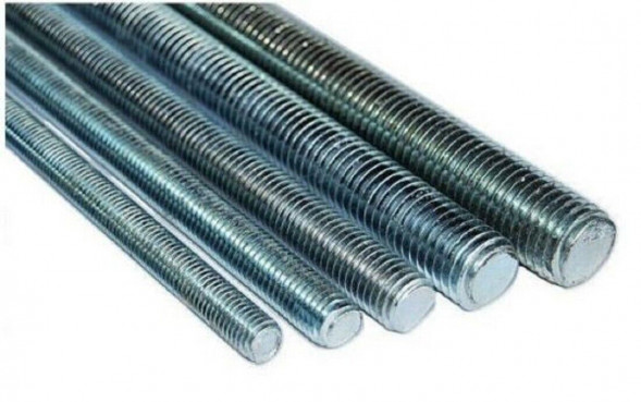 Шпилька резьбовая М8*1000 DIN 975 оцинк. (1шт.)