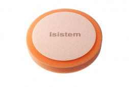 Полировальный круг из поролона D150 T30мм жесткий оранжевый ISISTEM NORMA ORA