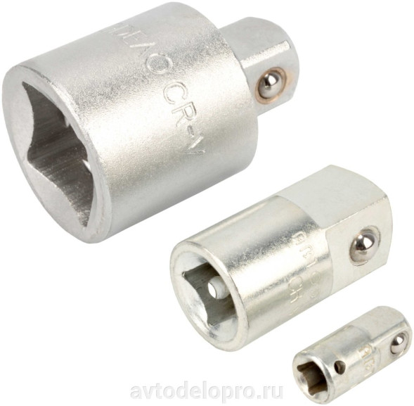 39722 Переход-адаптер 3/8&quot;F&gt;-&gt;1/4&quot;M  АвтоДело
