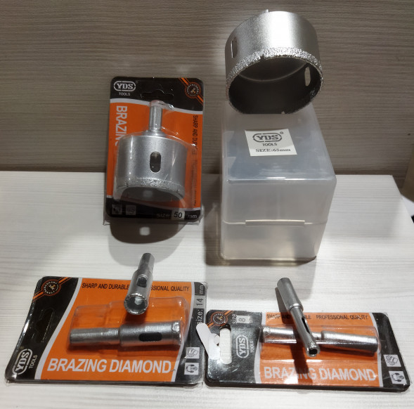 Сверло трубчатое (алмаз) вакуумного спекания 65мм YDS