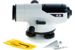 Нивелир оптический ADA PROF X32 с поверкой (нивелир, кейс, мелкий инструмент, нитяной отвес, инструкция, свидетельство поверки)