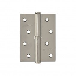 Петля сталь 750-4&quot; (хром.покр.)левая (100*75*2,7) №2  &quot;Нора-М&quot;