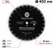 Диск алмазный &quot;асфальт&quot; 400*10*25,4 TORGWIN