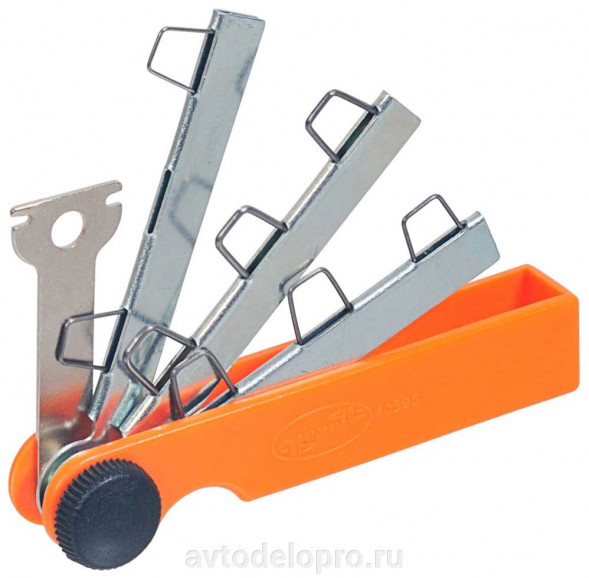 40396 Набор щупов №8 зазоров свечей (0,55-1,1ммм) АвтоДело