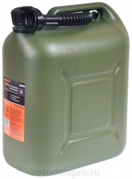 42920 Канистра 20л для ГСМ усиленная, пластик ВП (с заливным устройством) АвтоДело