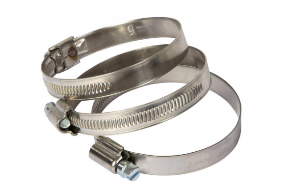 Хомут &quot;TITAN&quot; 12-20 мм нержавеющий  (100шт)