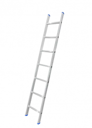Лестница индустриального типа односекционная 1*8 алюмин. 222, 3,1 кг (139)