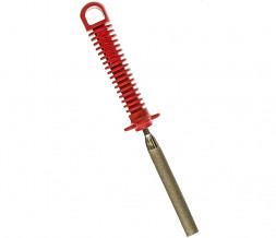 Напильник абразивн.,полукругл.. д/заточки секаторов, ножниц и пр. 76 мм