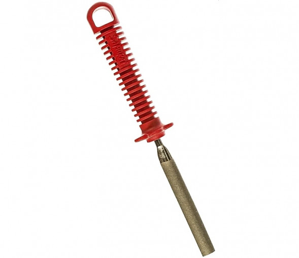 Напильник абразивн.,полукругл.. д/заточки секаторов, ножниц и пр. 76 мм