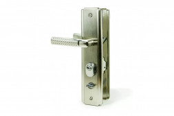 Ручка на планке для китайских дверей С (универсальная,АВТОМАТ, L/R) "Замкофф"