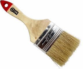 Кисть малярная плоская Стандарт нат.щетина 3/4&quot;(19мм) (12шт) ON