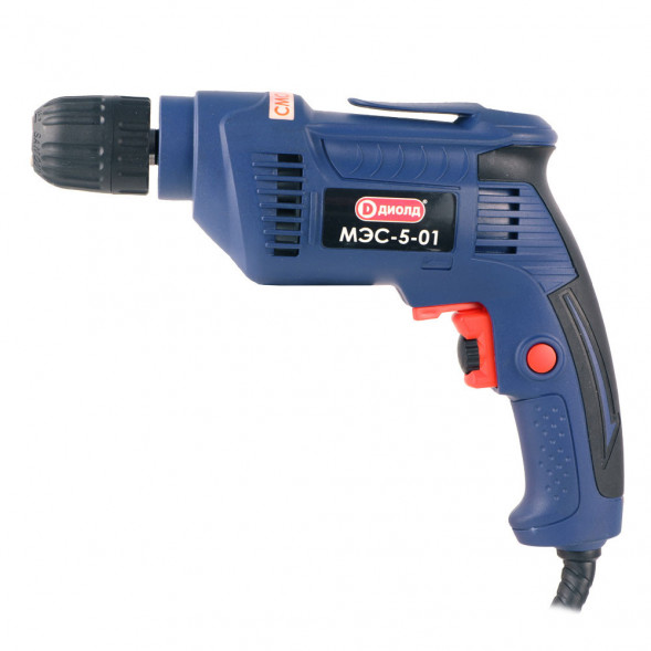 Машина ручная электрическая сверлильная 550 Вт, дрель безударная (МЭС-5-01 с СЗП) &quot;ДИОЛД&quot;