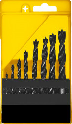 Набор сверл по дереву 3-10мм  8шт.