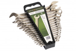 511296 Набор ключей комбинированных и рожковых 16 шт. холдер