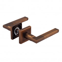 Ручка дверная AL 108К AL мат.кофе &quot;Нора-М&quot;