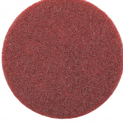 Нетканый абразивный матирующий круг AVF 320 (красный) диа.150мм SMIRDEX