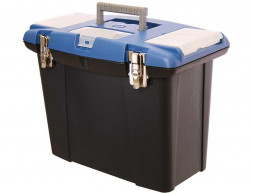 Ящик для инструментов 480мм*360мм (19&quot;) ГЛУБОКИЙ с пластик. замком 24