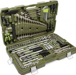 620847 Набор головок 1/4&quot;, 3/8&quot;,1/2&quot; с инструментом, 147 предметов