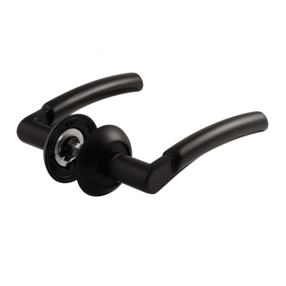 Ручка дверная 99А AL черный