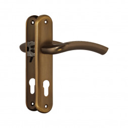 Ручка двер. на планке 96-70мм (мат.кофе) &quot;Нора-М&quot;