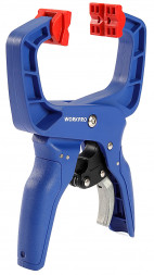 Зажим Пружинный WORKPRO 50 мм WP232014 с храповым механизмом