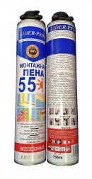 Пена монтажая Staltech Maximum Рекорд ЛИДЕР-ПРОФ 2в1 55