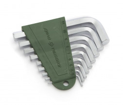 561093 Набор ключей шестигранных 9шт.коротких(3,4,5,6,7,8,9,10,12мм) (10шт)