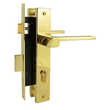 Замок врез. N111-85 к  (золото)  &quot;Нора-М&quot;