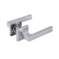 Ручка дверная AL 109К AL хром &quot;Нора-М&quot;