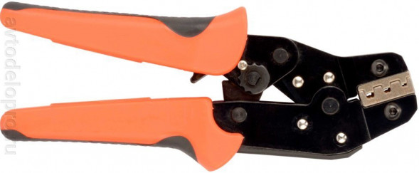 30253 Клещи для обжима клемм проводов трещоточные АвтоДело