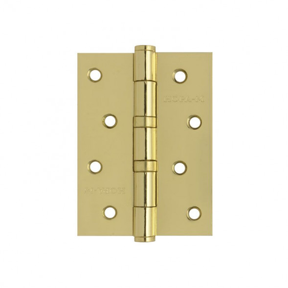 Петля унив.сталь 4&quot;-2ВВ FНР РВ (золото покр.) без кол. (100*75*2,5)  №2 &quot;Нора-М&quot;