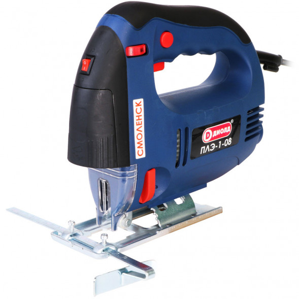 Пила лобзиковая электрическая 650 Вт (ПЛЭ-1-08) &quot;ДИОЛД&quot; (зажим болтом)
