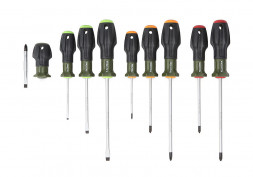 728095 Набор отверток с 3-х компонентными рукоятками, 9 шт. (6шт)