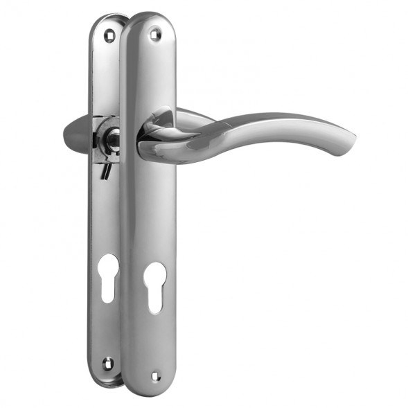 Ручка двер. на планке 23-85мм (хром) &quot;Нора-М&quot;