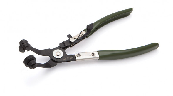 821003 Клещи для самозажимных хомутов с загнутыми губками (6шт)