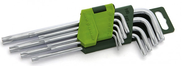 563091 Набор ключей TORX 9шт.(Т10,Т15,Т20,Т25,Т27,Т30,Т40,Т45,Т50)&quot;ДТ&quot; (10шт)
