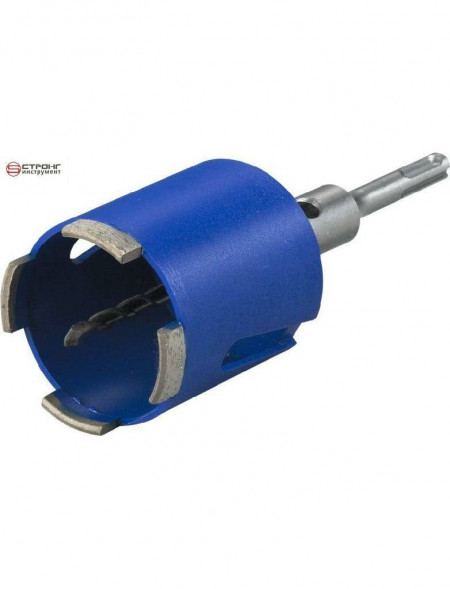 Коронка по бетону алмазная SDS+ 82мм (безударная) СТРОНГ