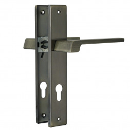 Ручка двер. на планке 111-85мм (ст.бронза) &quot;Нора-М&quot;