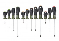 728125 Набор отверток с 3-х компонентными рукоятками, 12 шт. (6шт)