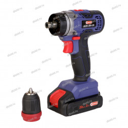 Дрель-шуруповерт ручная электрическая аккумуляторная (кейс) 1АКБ  (ДЭА-20Л-03) &quot;ДИОЛД&quot;