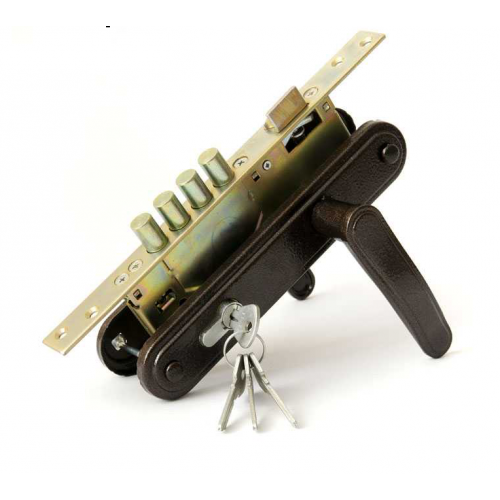 Замок врезной ЗЕНИТ ЗВ7-85 бронза