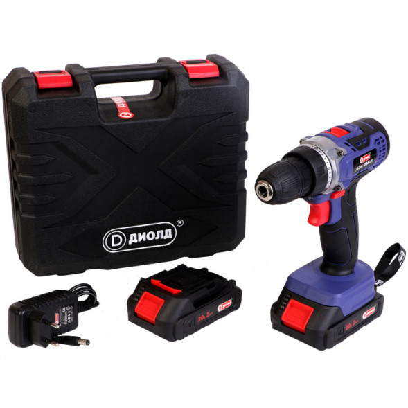 Дрель ручная электрическая аккумуляторная  (ДЭА-20Л-01 ) &quot;ДИОЛД&quot;