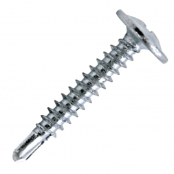 Саморез с прессшайбой 4,2x32 со сверлом, оцинк. ТОП (500 шт.)