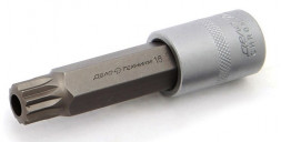 625466 Головка со вставкой 1/2&quot; Spline М16 с отверстием L=100мм (10шт)