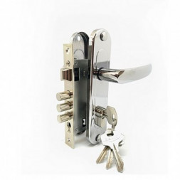 Замок врезной ЗЕНИТ ЗВ7-60.1.02 хром