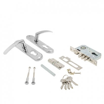 Замок врезной ЗЕНИТ ЗВ7-60.1.02 хром